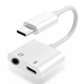 Wholesale 2-in-1 USB-C to 3.5mm Audio & 27W PD Charging Adapter | Hi-Res DAC Splitter Factory